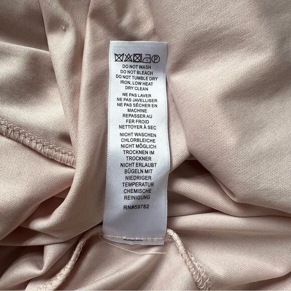 ADRIANNA PAPELL Dress, Blush/Pink/Tan Size 8 - Picture 6 of 7